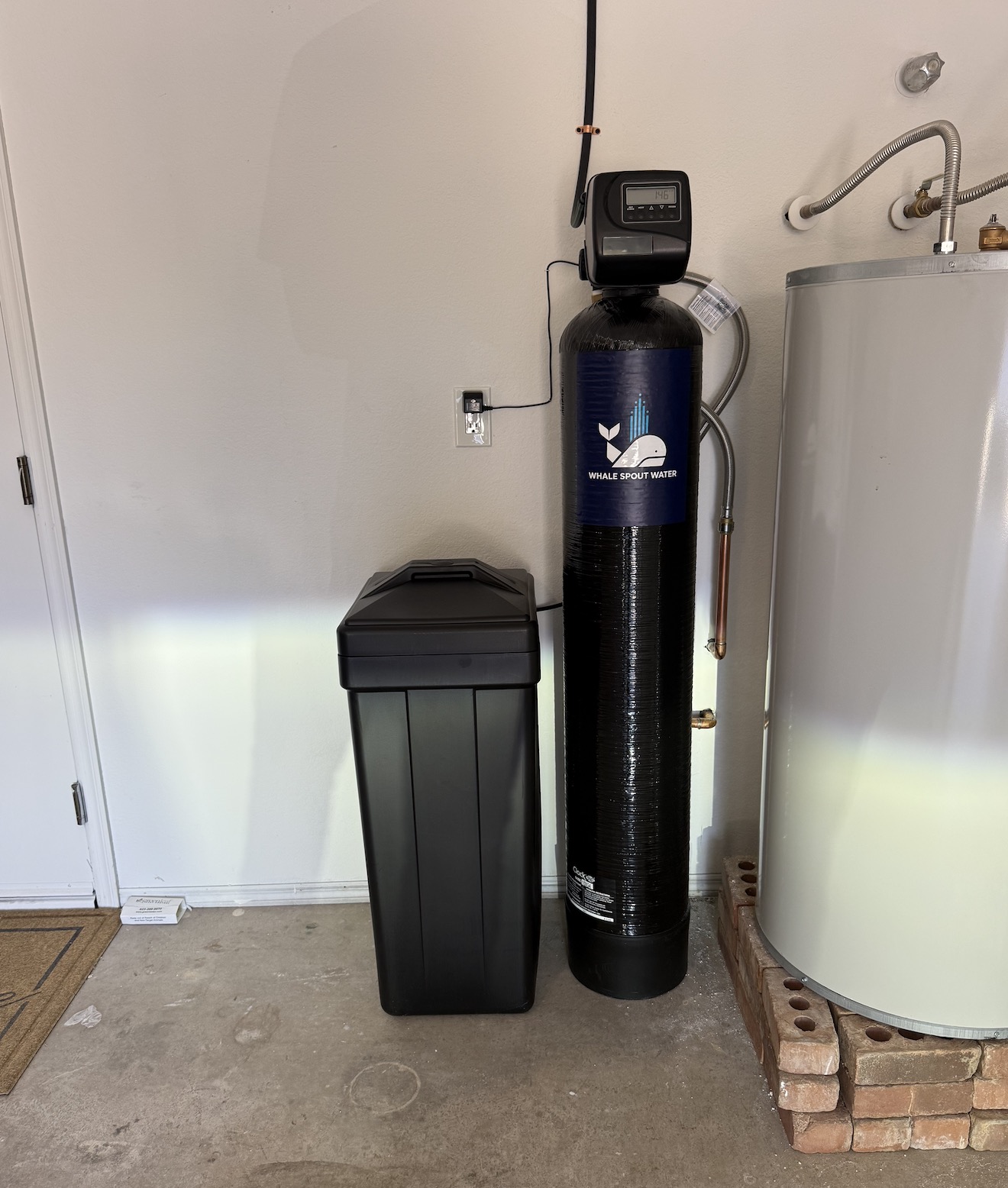 Whale Spout Water system installed at JP's home — Phoenix, AZ